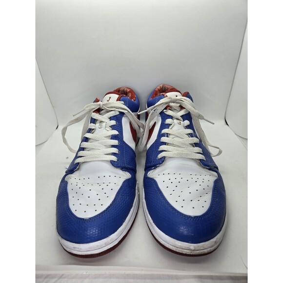 Air Jordan 1 Retro Low East Side Shoes Men\'s 11.5 White Blue Athletic Sneakers main image 5